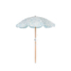 Swatch for The Premium Beach Umbrella - Hanalei Bay Blue Jacquard
