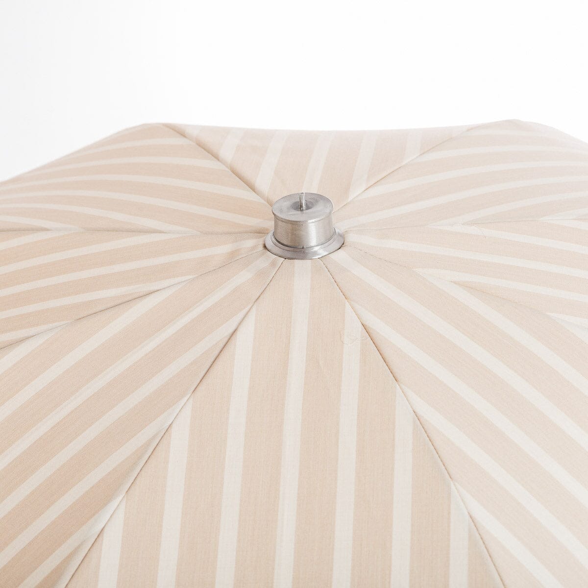 The Premium Beach Umbrella - Monaco Natural Stripe Premium Beach Umbrella Business & Pleasure Co Aus 