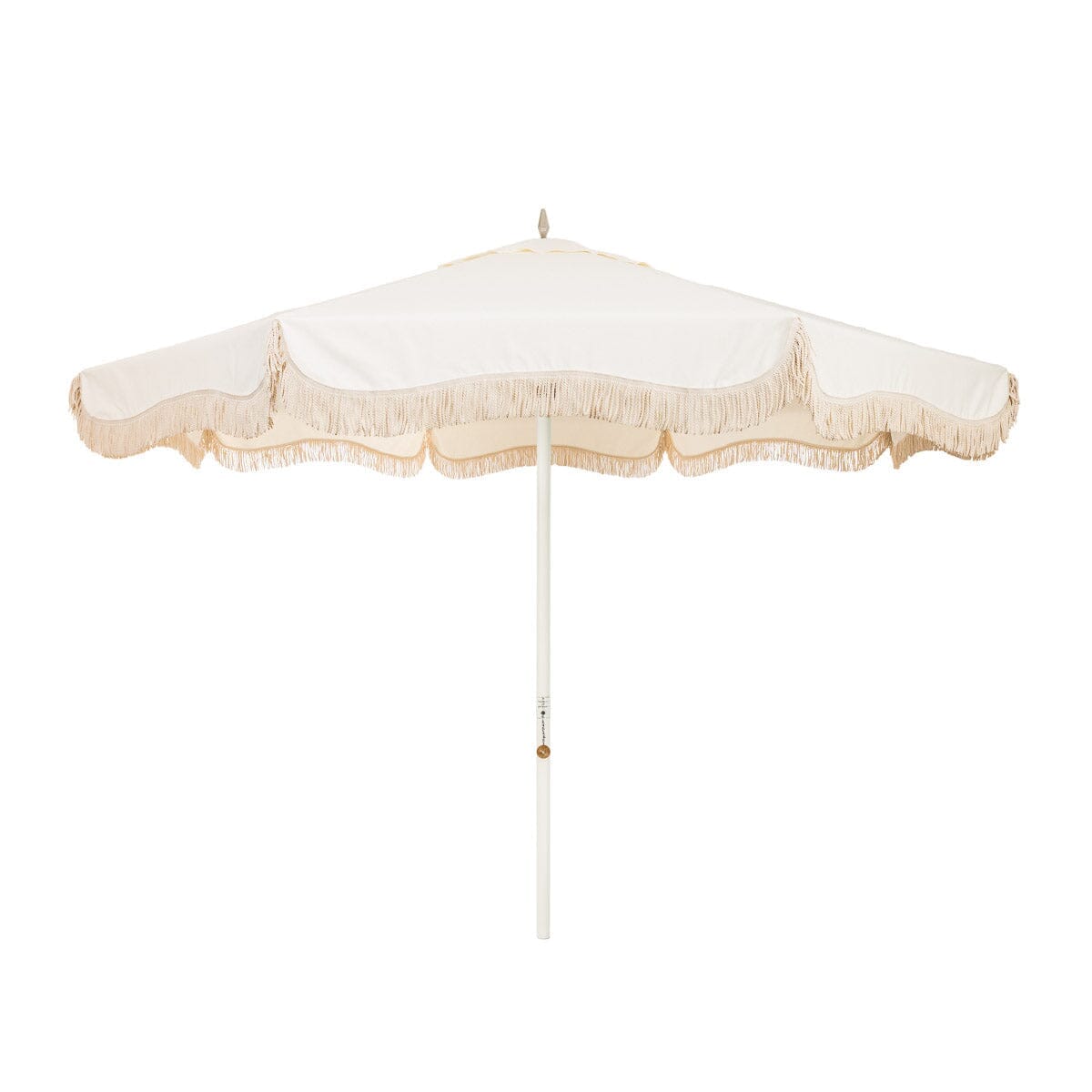Product image of The Resort Market Umbrella in Antique White | 10' Antique White Frame Resort Market Umbrella Kit Business & Pleasure Co. 
