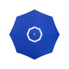 Swatch for The Resort Market Umbrella - Octagon - Canopy 8' - Border Valance - Mediterranean Blue