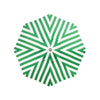 Swatch for The Resort Market Umbrella - Octagon - Canopy 8' - Crew Canyon Green Stripe