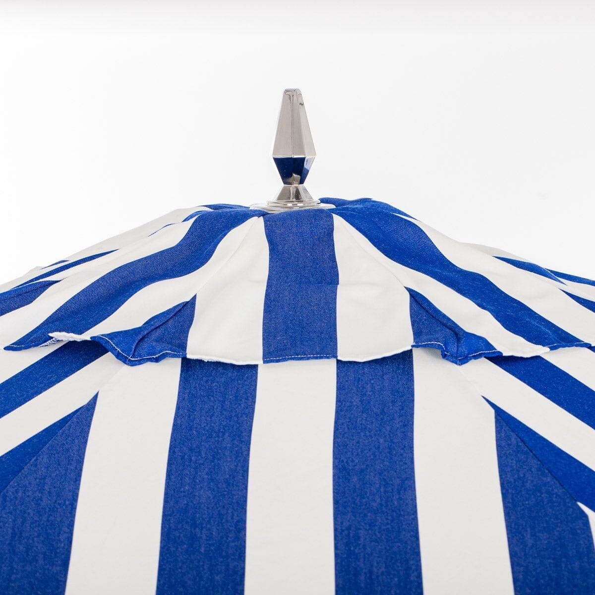 The Resort Market Umbrella - Octagon - Canopy 10' - Crew Mediterranean Blue Stripe Resort Market Umbrella Canopy Business & Pleasure Co. 