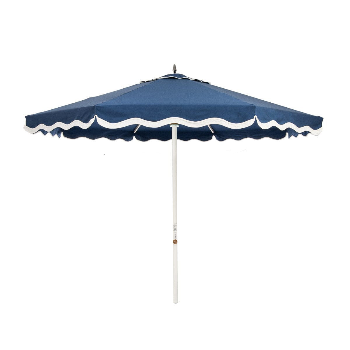 Product image of The Resort Market Umbrella x Julia Berolzheimer in Rivie Slate | 10' Antique White Frame B&P x Julia Berolzheimer 