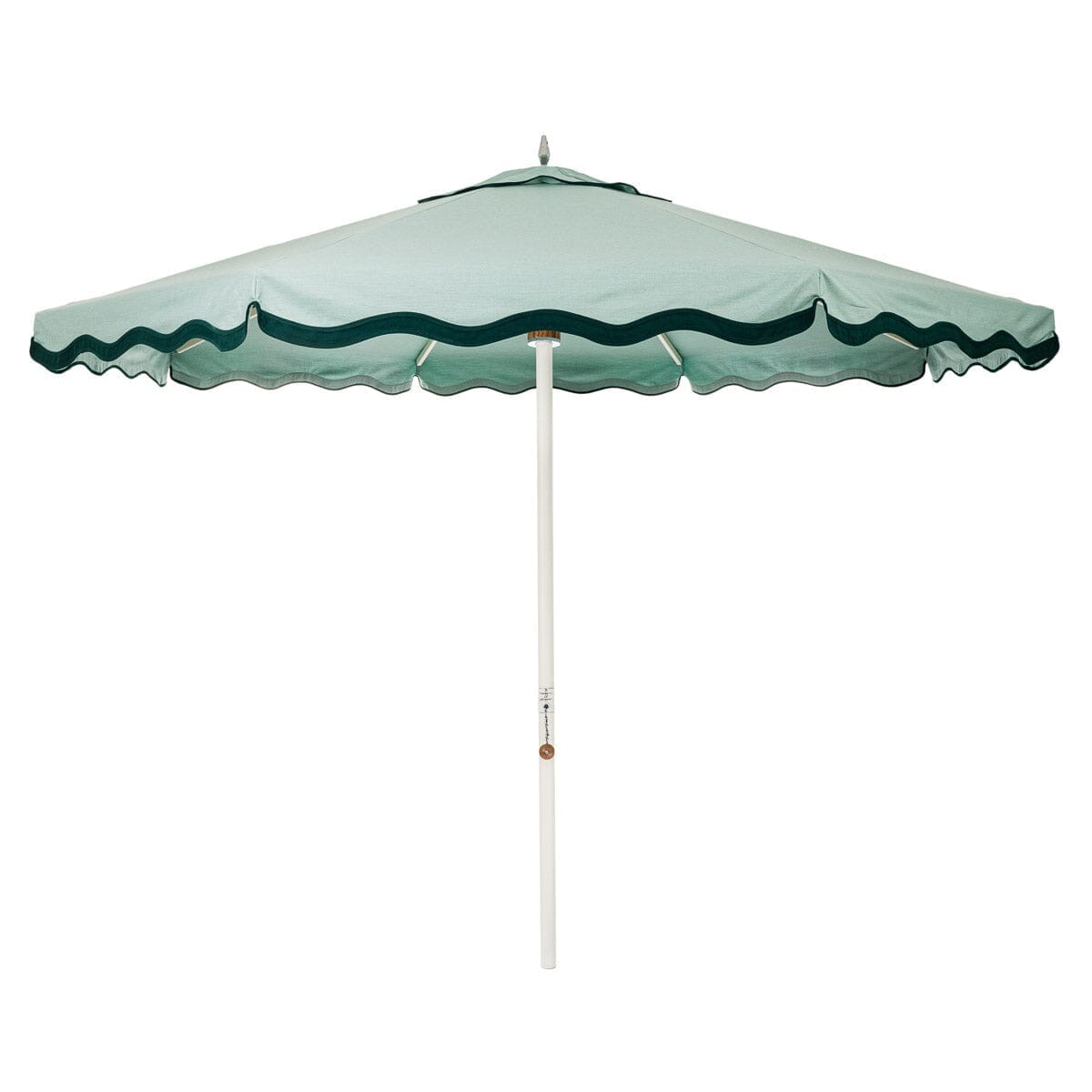 Product image of Resort Market Umbrella | Rivie Green & Antique White Frame