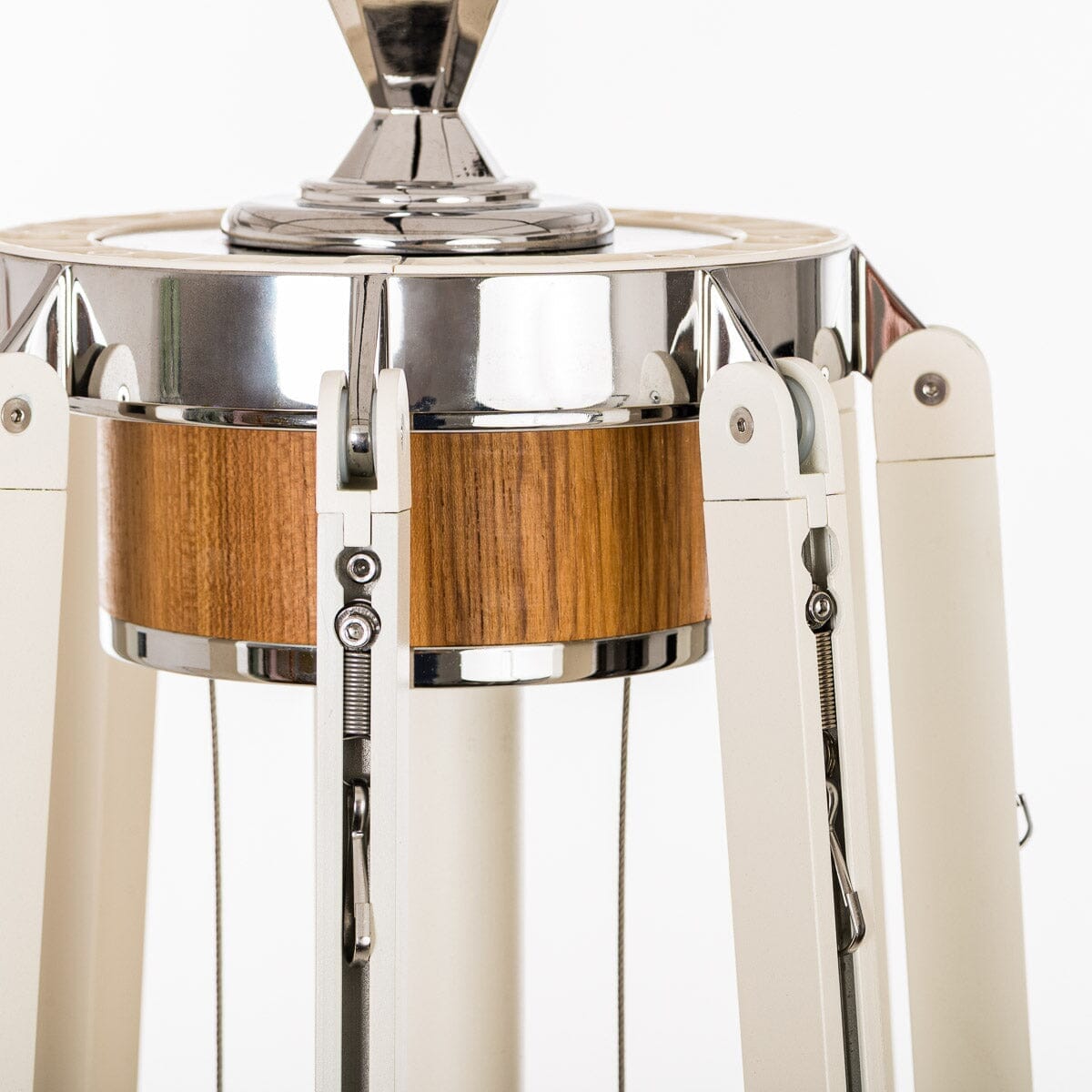 The Resort Market Umbrella x Julia Berolzheimer in Jacquard Green | 10' Antique White Frame Resort Market Umbrella Kit Business & Pleasure Co Aus 