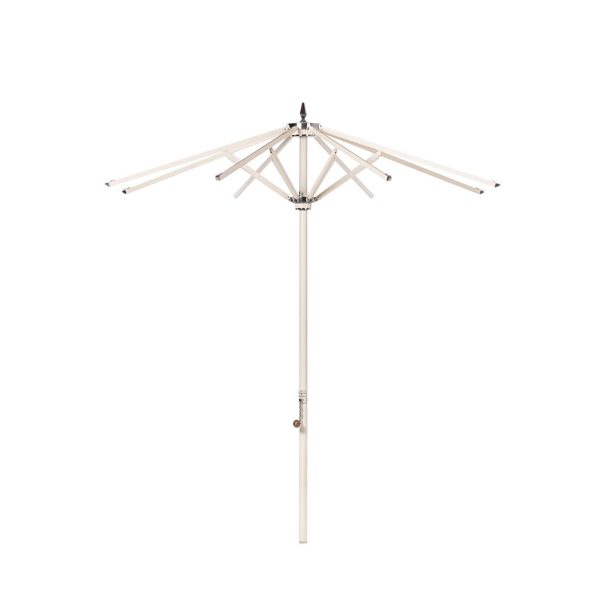 The Resort Market Umbrella - Octagon - Frame 8' - Antique White Resort Market Umbrella Frame Business & Pleasure Co Aus 