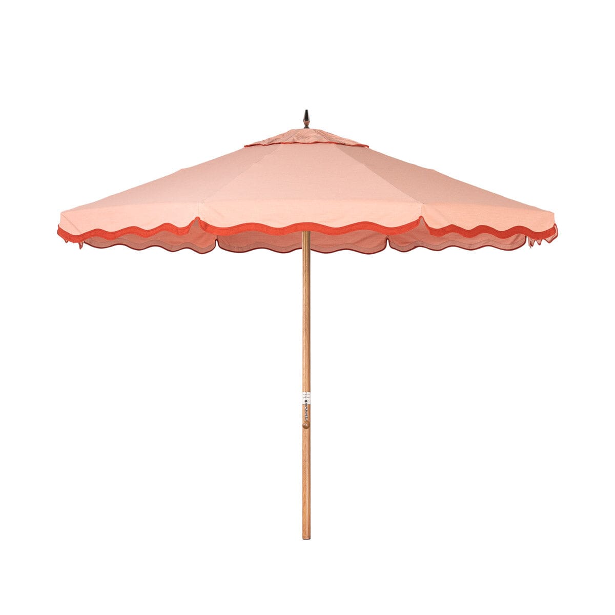 Product image of The Resort Market Umbrella in Rivie Pink | Transfer Teak Frame Resort Market Umbrella Kit Business & Pleasure Co Aus 