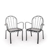 Swatch for The Al Fresco Dining Chair Set - Vintage Black