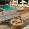 Swatch for The Wes Sofa - Frame - Teakwood Gold
