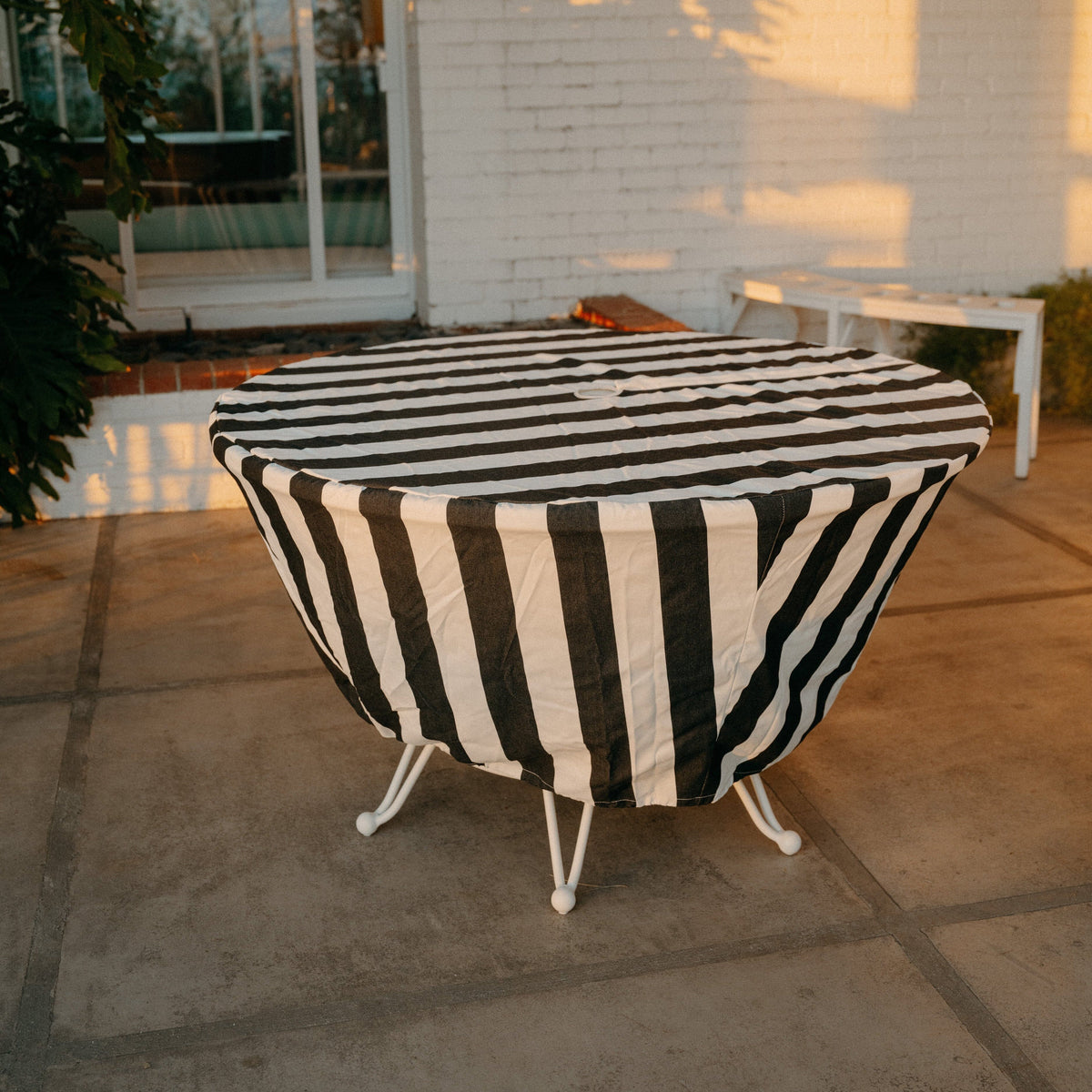 Product image of Dining Table Cover - Crew Vintage Black Dining Table Cover Business & Pleasure Co Aus 