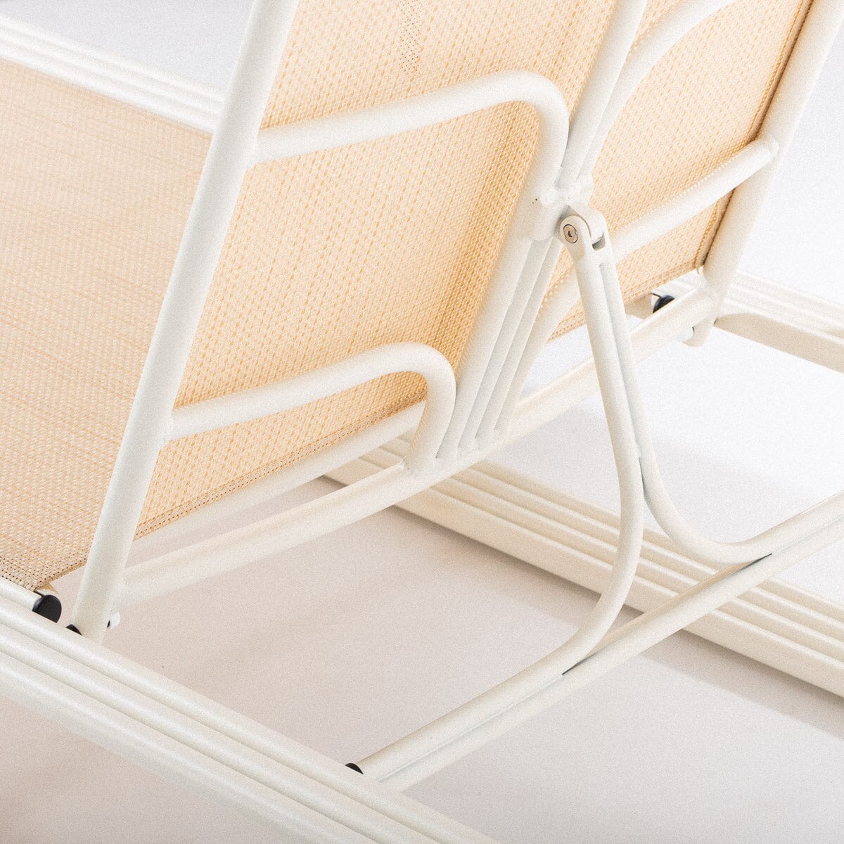 The Contini Sun Lounger - Frame - Antique White Contini Sun Lounger Business & Pleasure Co Aus 