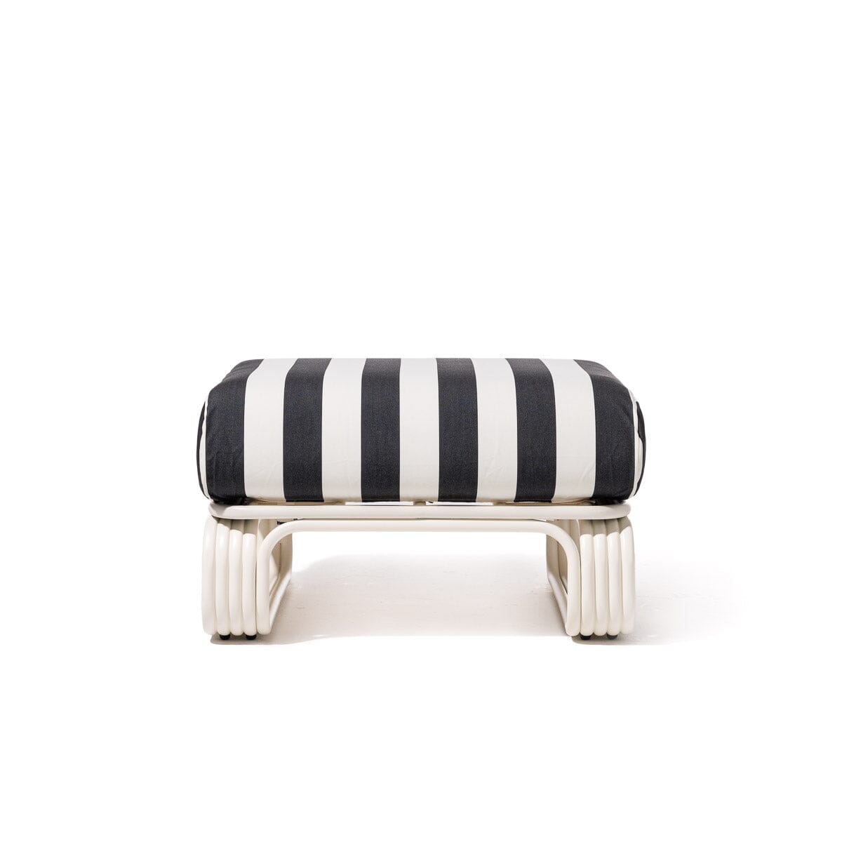 Contini Ottoman Kit - Antique White & Crew Vintage Black Stripe Contini Ottoman Kit Business & Pleasure Co Aus 