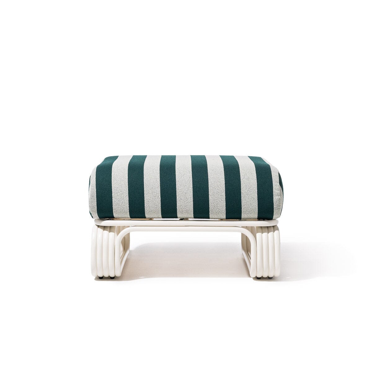 Contini Ottoman Kit - Antique White & Terry Green Stripe Contini Ottoman Kit Business & Pleasure Co Aus 