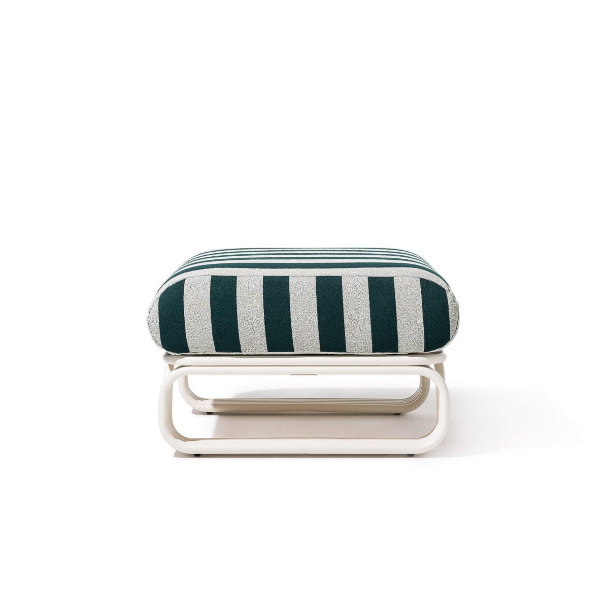 Contini Ottoman Kit - Antique White & Terry Green Stripe Contini Ottoman Kit Business & Pleasure Co Aus 