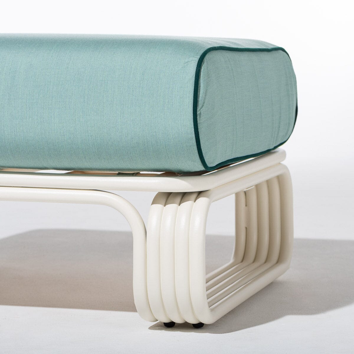 Contini Ottoman Kit - Antique White & Rivie Green Contini Ottoman Kit Business & Pleasure Co Aus 