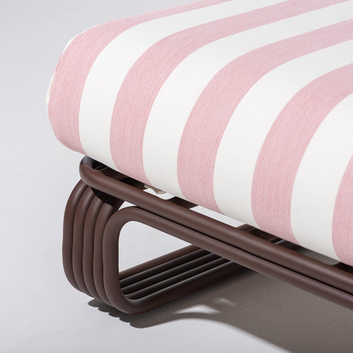 Contini Ottoman Kit - Merlot & Crew Pink Stripe Contini Ottoman Kit Business & Pleasure Co Aus 