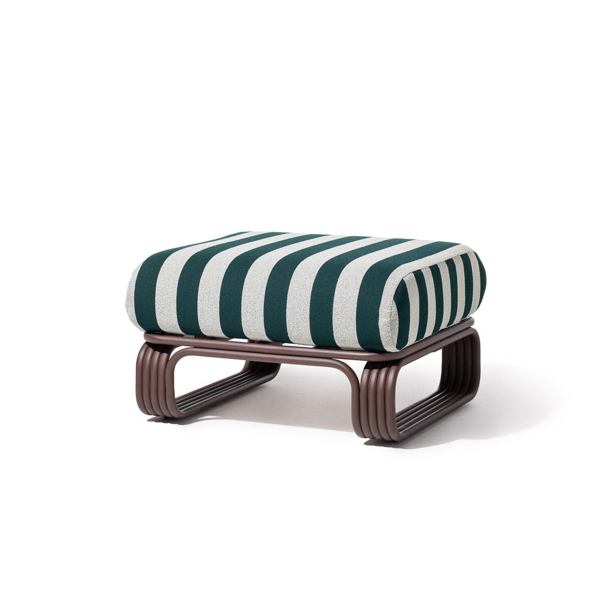 Product image of Contini Ottoman Kit - Merlot & Terry Green Stripe Contini Ottoman Kit Business & Pleasure Co Aus 