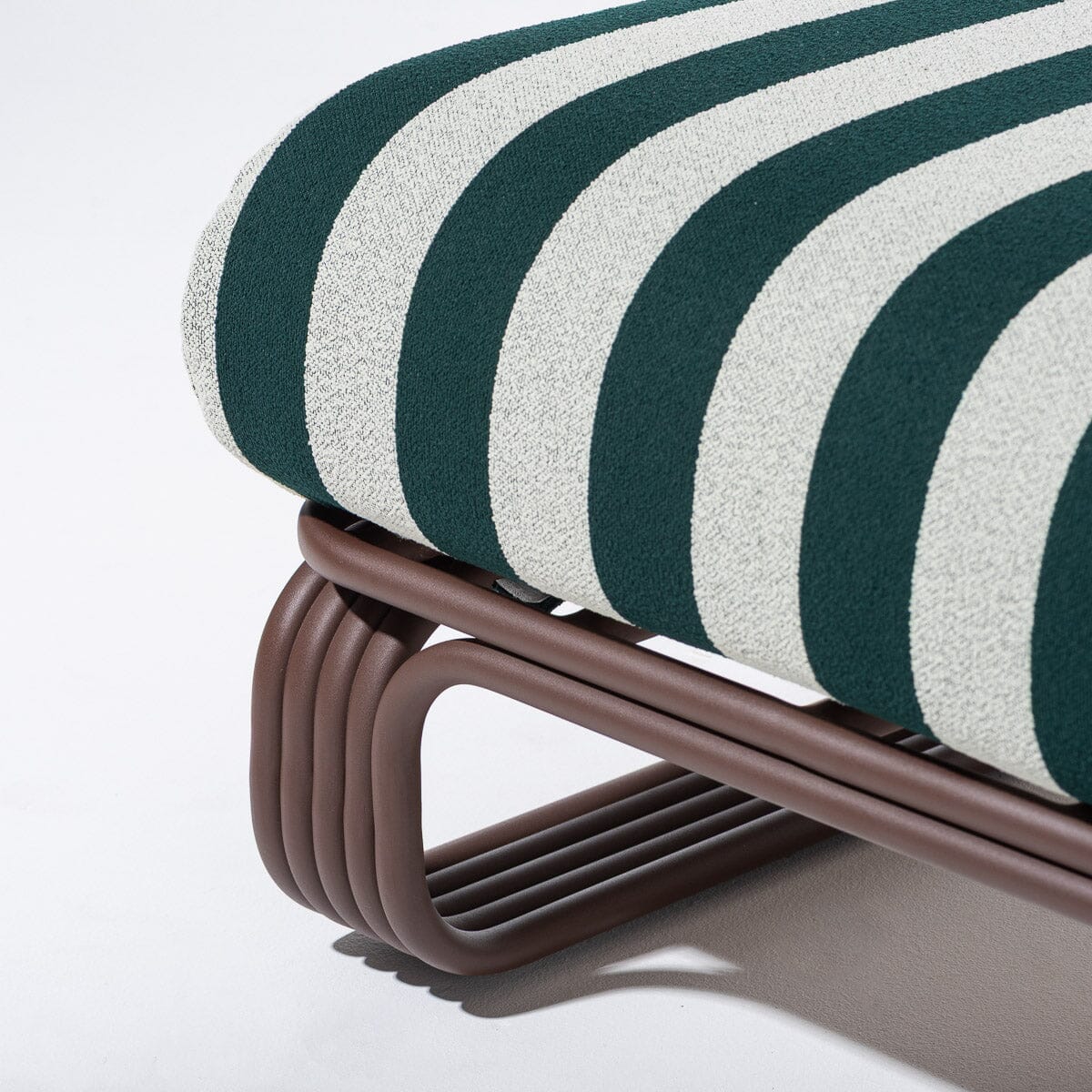 Contini Ottoman Kit - Merlot & Terry Green Stripe Contini Ottoman Kit Business & Pleasure Co Aus 