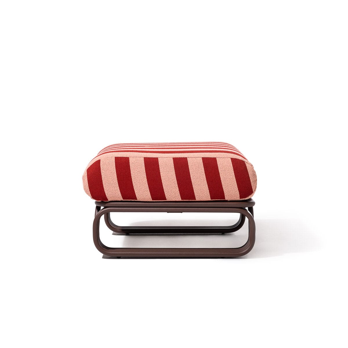 Contini Ottoman Kit - Merlot & Terry Terracotta Stripe Contini Ottoman Kit Business & Pleasure Co Aus 
