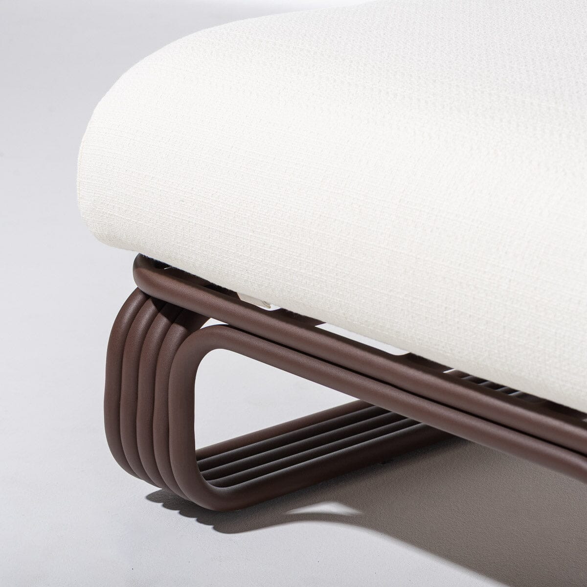 Contini Ottoman Kit - Merlot & Boucle Antique White Contini Ottoman Kit Business & Pleasure Co Aus 