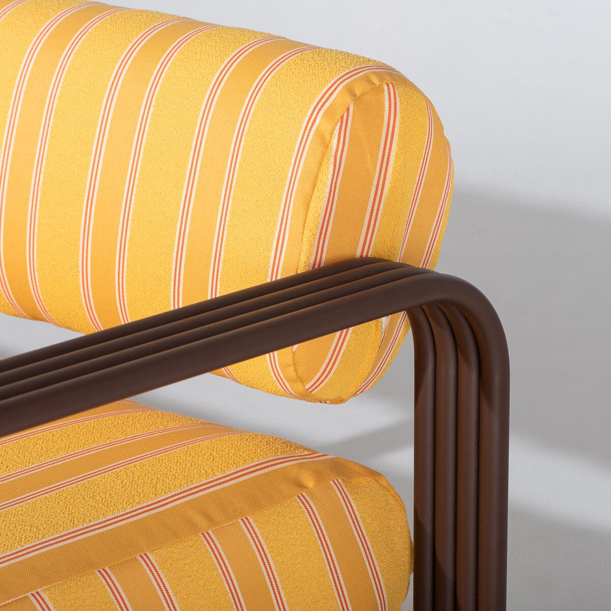Contini Sofa Kit in Bistro Papaya | Merlot Frame Contini Sofa Kit Business & Pleasure Co Aus 