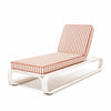 Swatch for Contini Sun Lounger Kit - Antique White & Monaco Le sirenuse