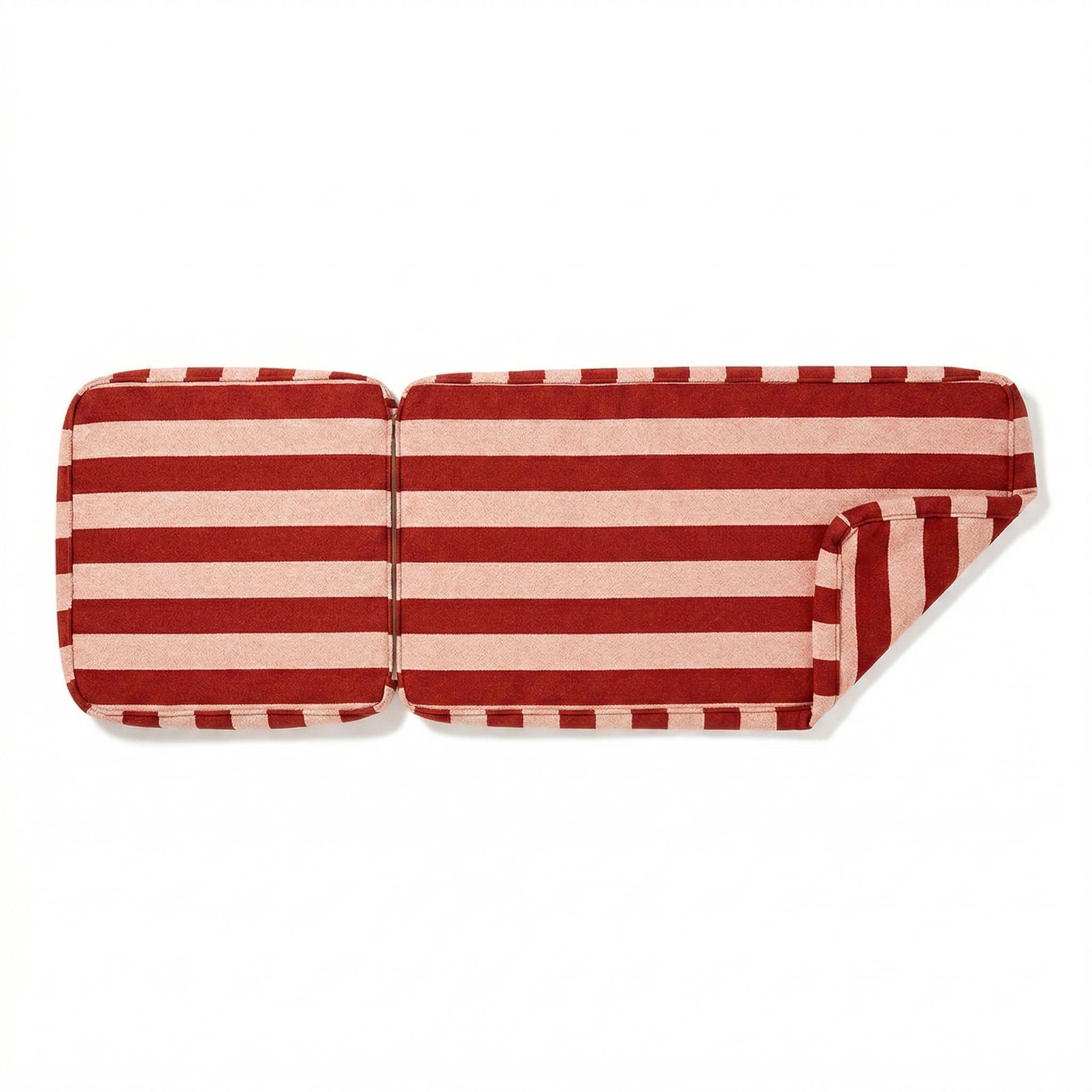 Product image of The Sun Lounger Slip Cover - Terry Terracotta Stripe Sun Lounger Slip Cover Business & Pleasure Co Aus 
