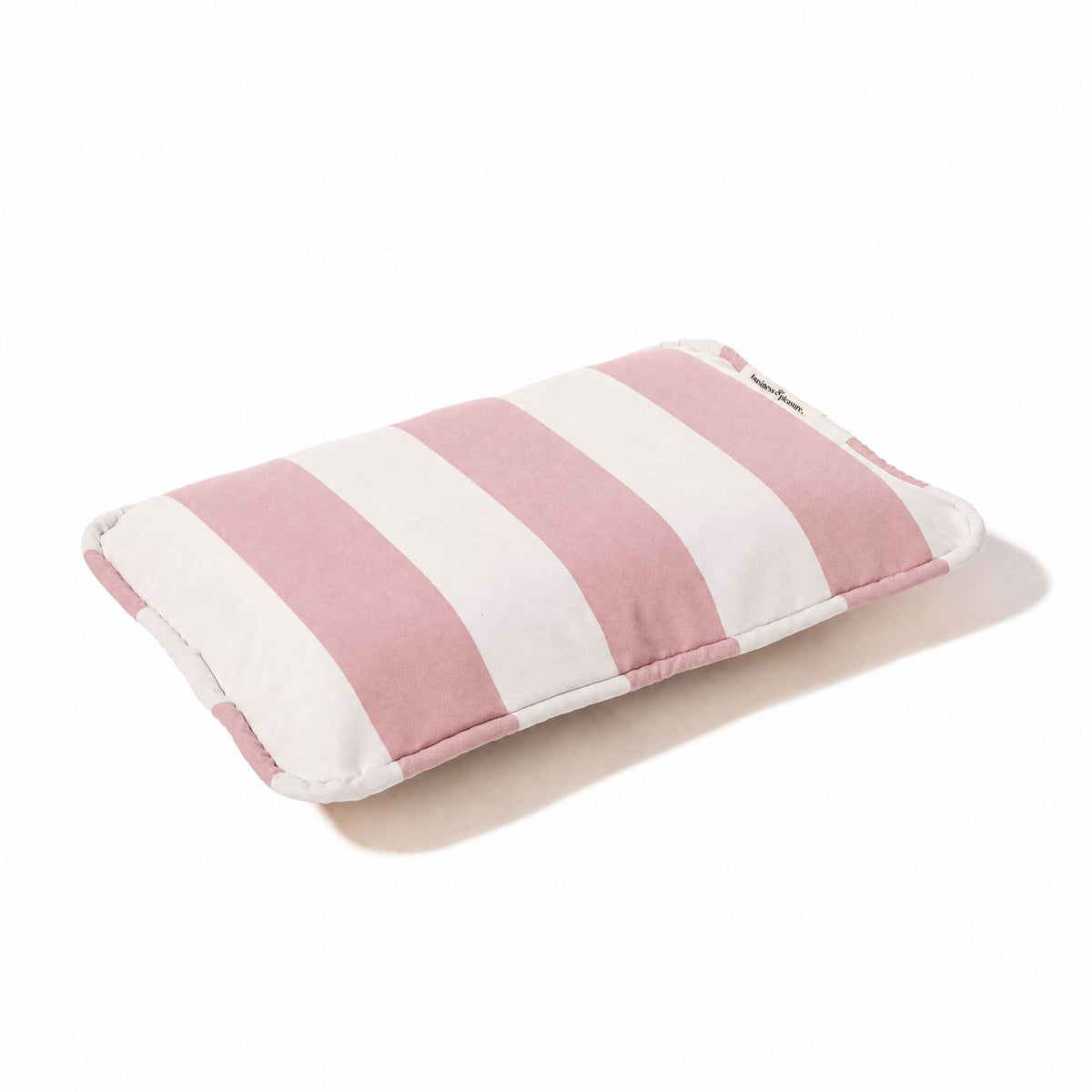 The Inflatable Beach Pillow - Crew Pink Stripe Inflatable Beach Pillow Business & Pleasure Co Aus 