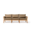 Swatch for The WES Sofa x Jenni Kayne in Grove  | Teakwood Frame