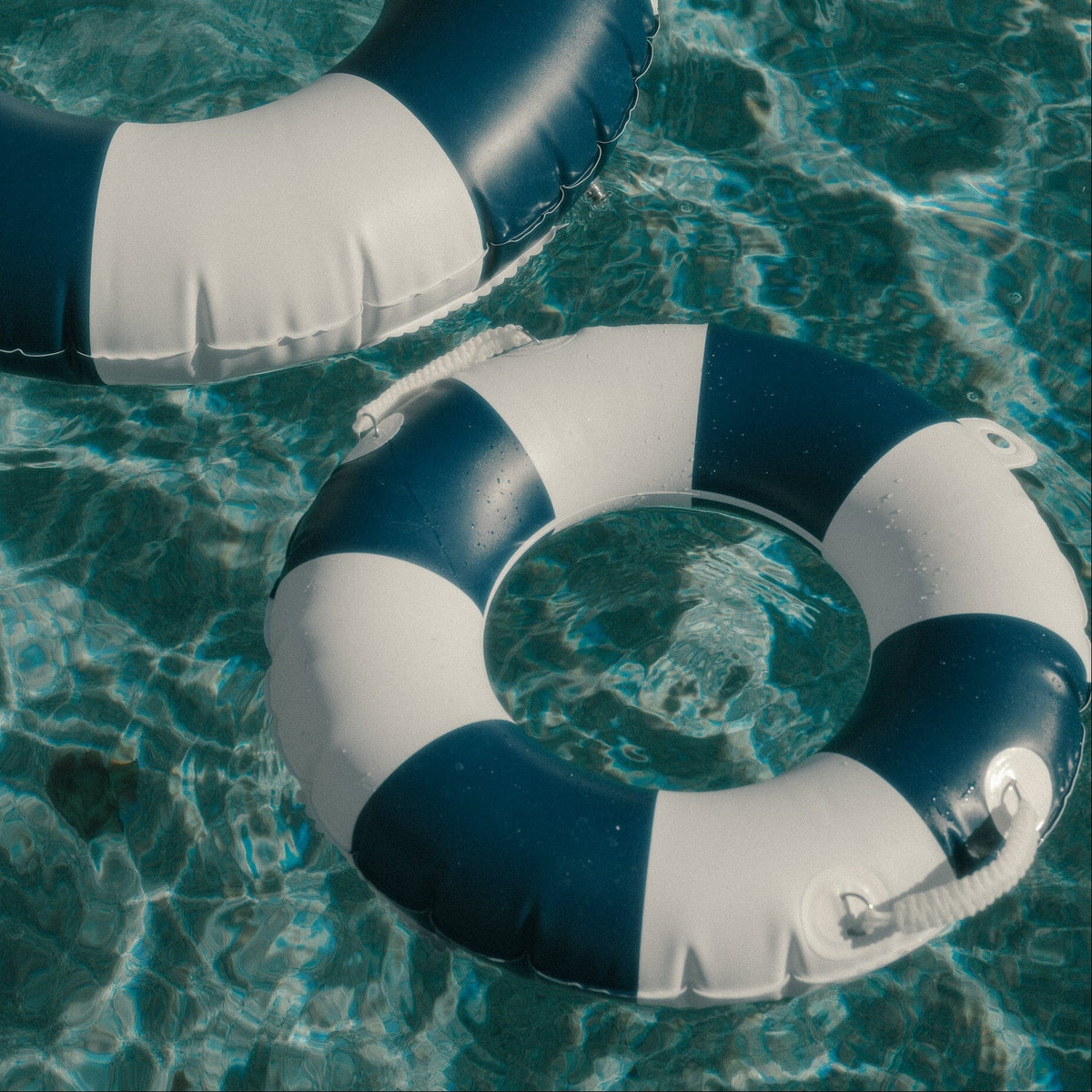 The Classic Pool Float - Small - Rivie White Pool Float Business & Pleasure Co Aus 