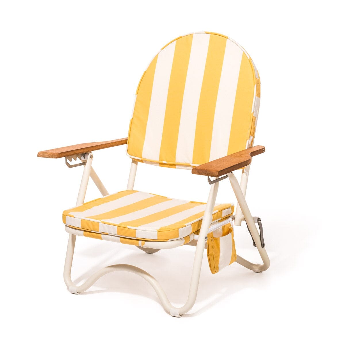 Product image of The Pam Chair - Crew Mimosa Yellow Stripe Pam Chair Business & Pleasure Co. 