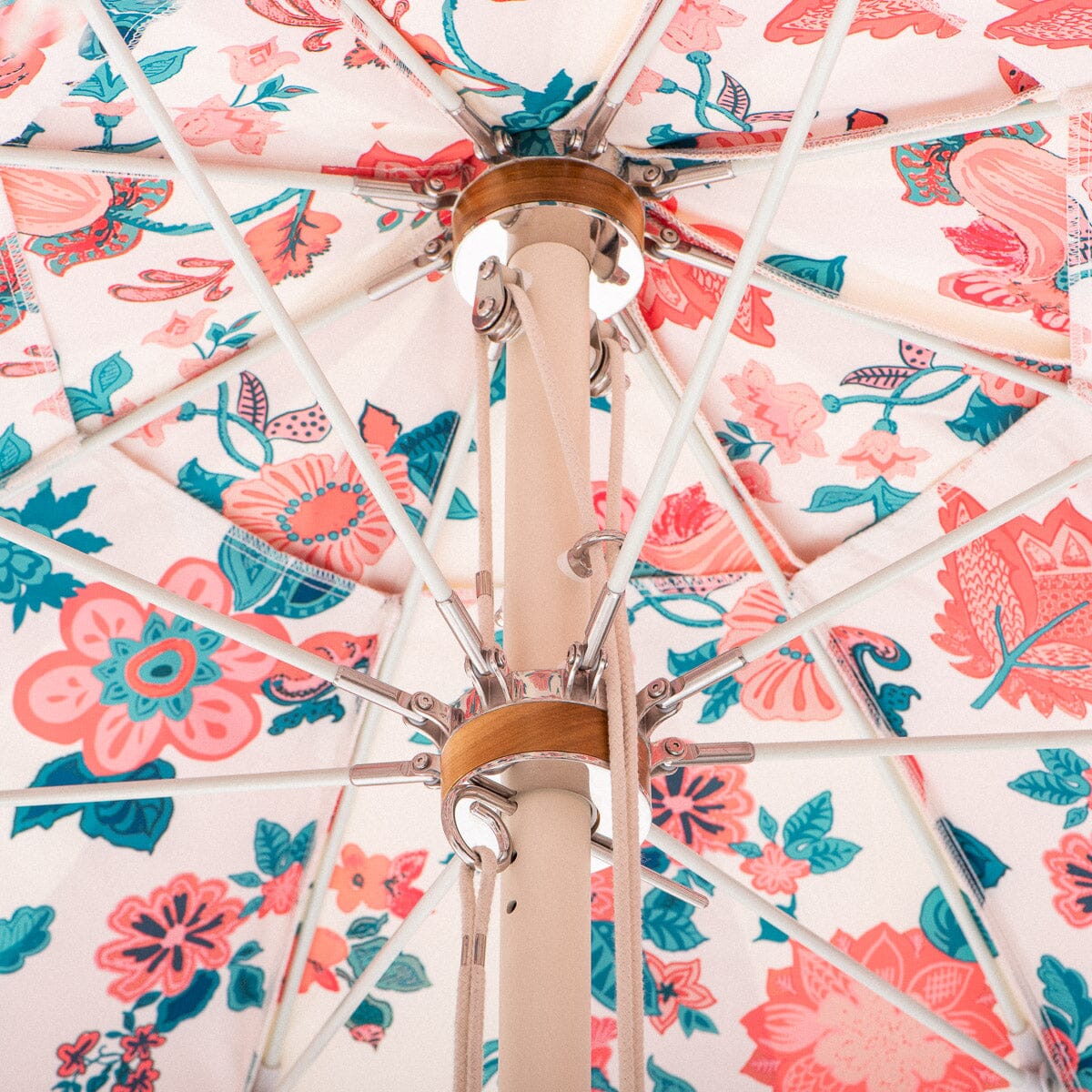 The Patio Umbrella - 80's Panel Pink Patio Umbrella Business & Pleasure Co. 