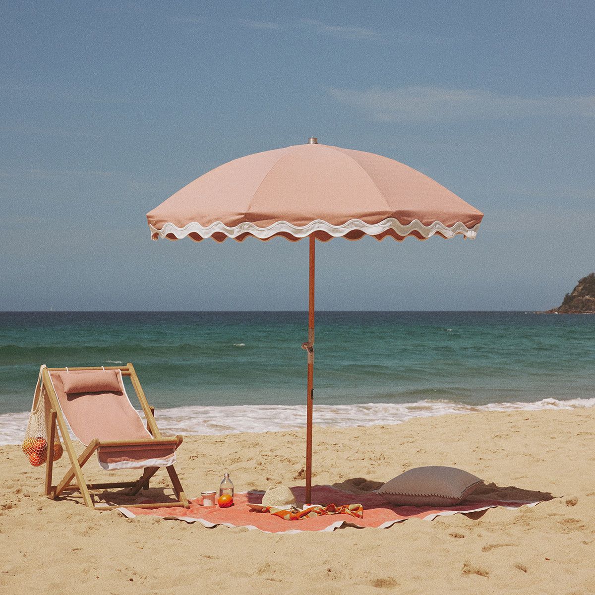 The Beach Blanket - Coco Republic - Coral Natural Beach Blanket Business & Pleasure Co. 