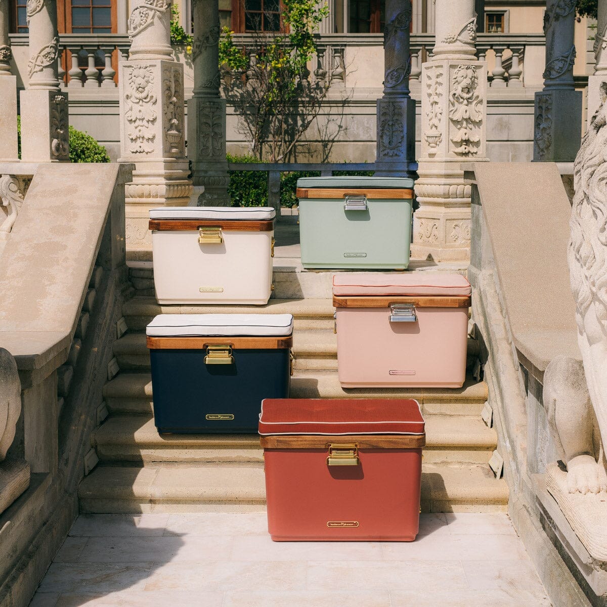 The Hemingway Cooler - Terracotta Red - 55 Quarts Hard Cooler Business & Pleasure Co. 