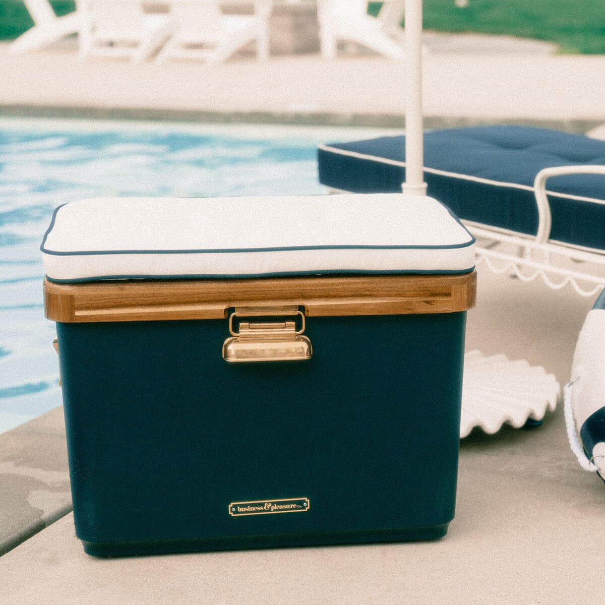 The Hemingway Cooler - Boathouse Navy - 52 Liters Hard Cooler Business & Pleasure Co Aus 