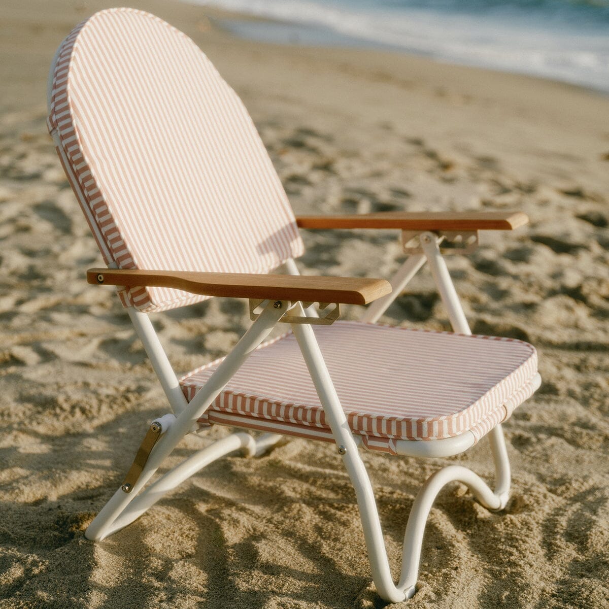 The Pam Chair - Lauren's Pink Stripe Pam Chair Business & Pleasure Co. 