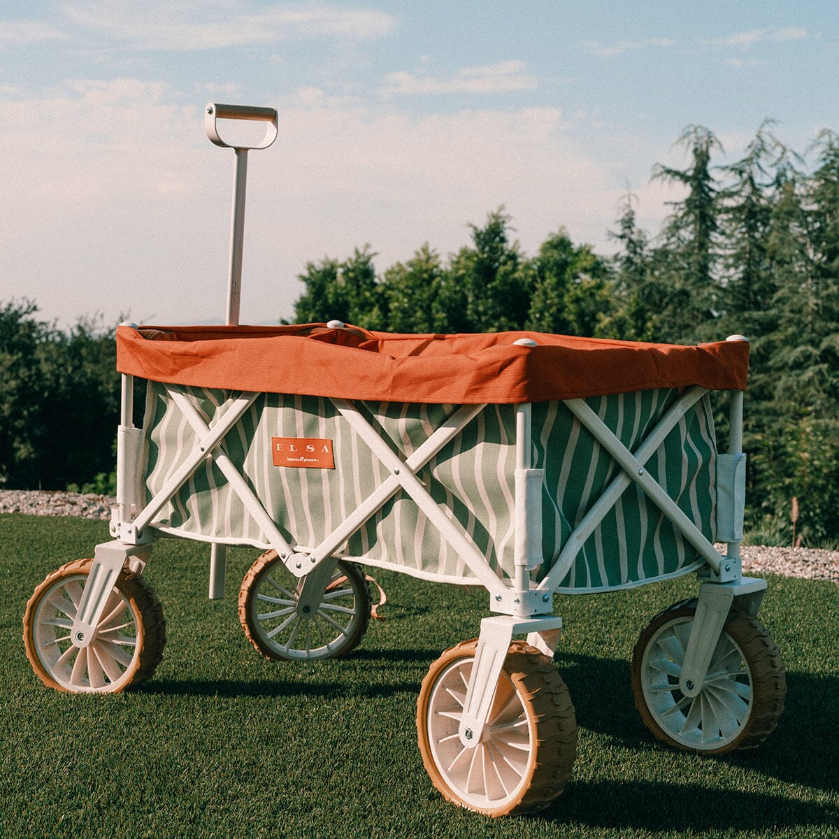 The Beach Cart - Elsa Stripe Beach Cart Business & Pleasure Co Aus 