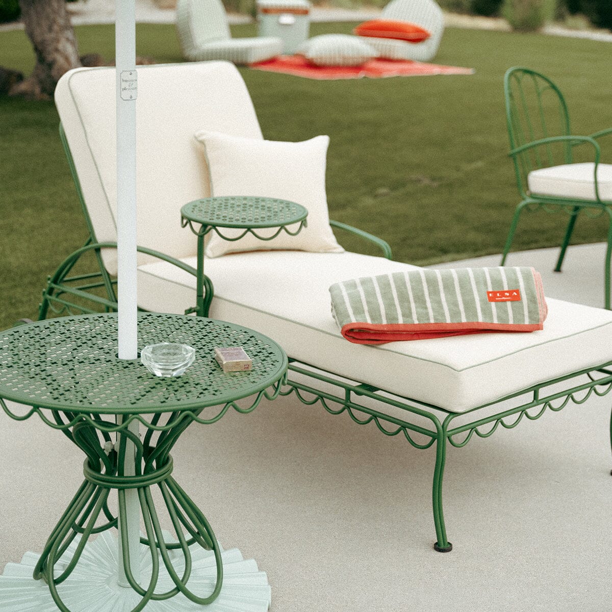 The Al Fresco Side Table - Elsa Green Al Fresco Side Table Business & Pleasure Co Aus 