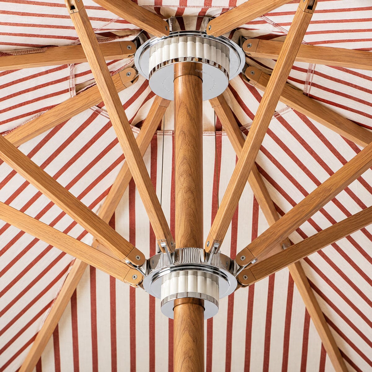 Resort Market Umbrella | Monaco Le Sirenuse & Teak Transfer Frame Resort Market Umbrella Kit Business & Pleasure Co Aus 
