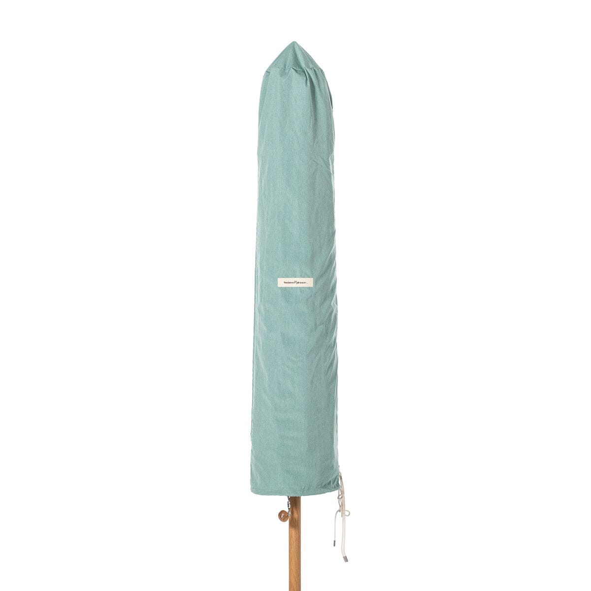 Resort Market Umbrella | Rivie Green & Transfer Teak Frame Resort Market Umbrella Kit Business & Pleasure Co Aus 