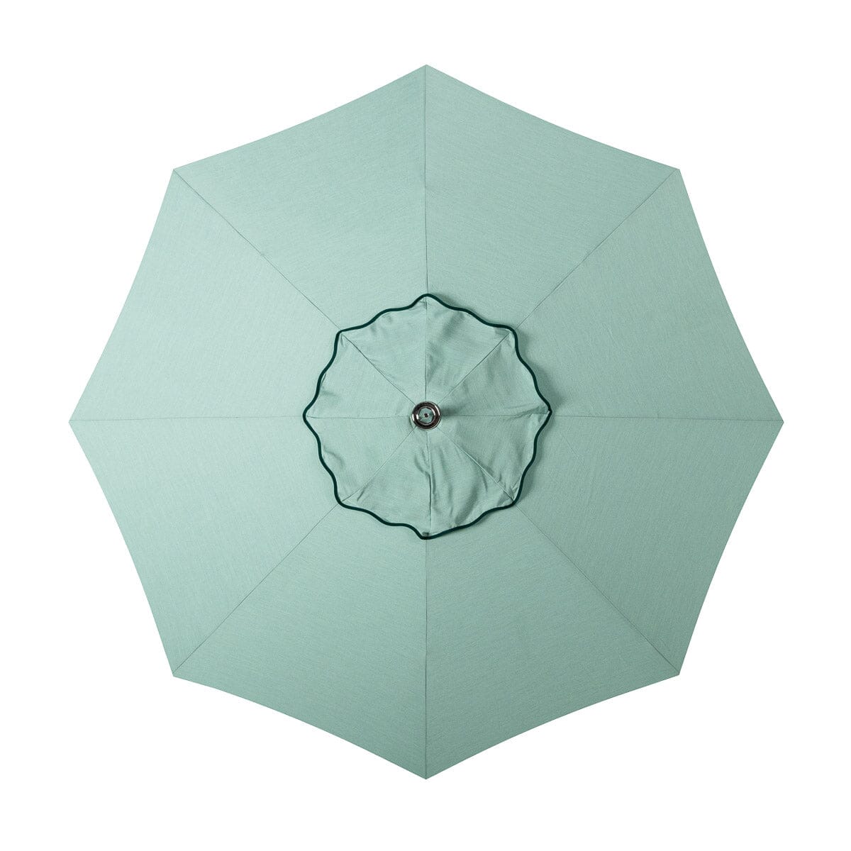 Resort Market Umbrella | Rivie Green & Transfer Teak Frame Resort Market Umbrella Kit Business & Pleasure Co Aus 