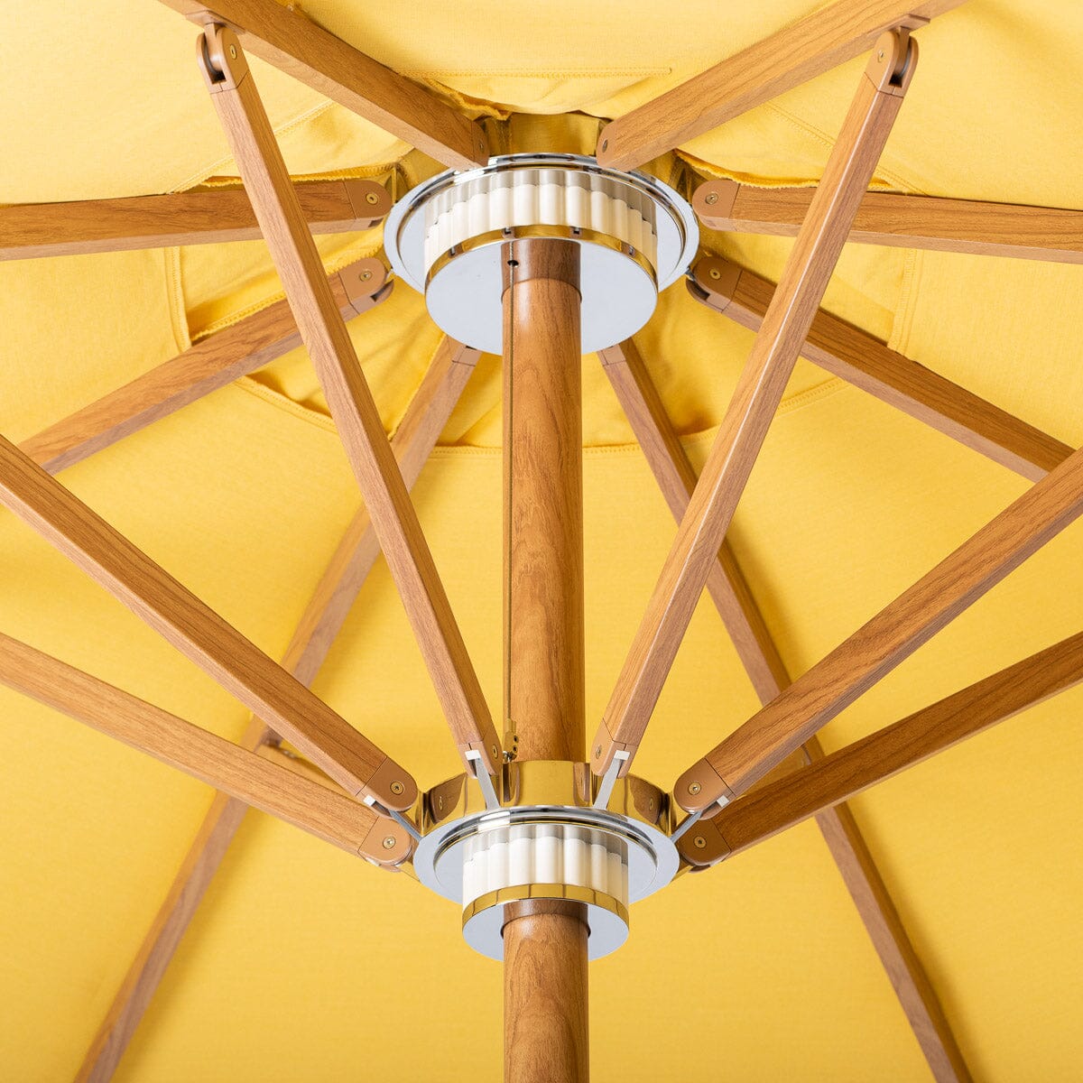 Resort Market Umbrella | Rivie Mimosa & Transfer Teak Frame Resort Market Umbrella Kit Business & Pleasure Co Aus 