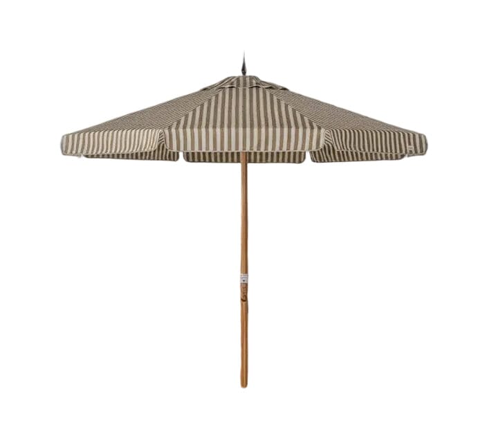 The Resort Market Umbrella x Jenni Kayne & California Stripe Resort Market Umbrella Kit Business & Pleasure Co Aus 2.4 m 