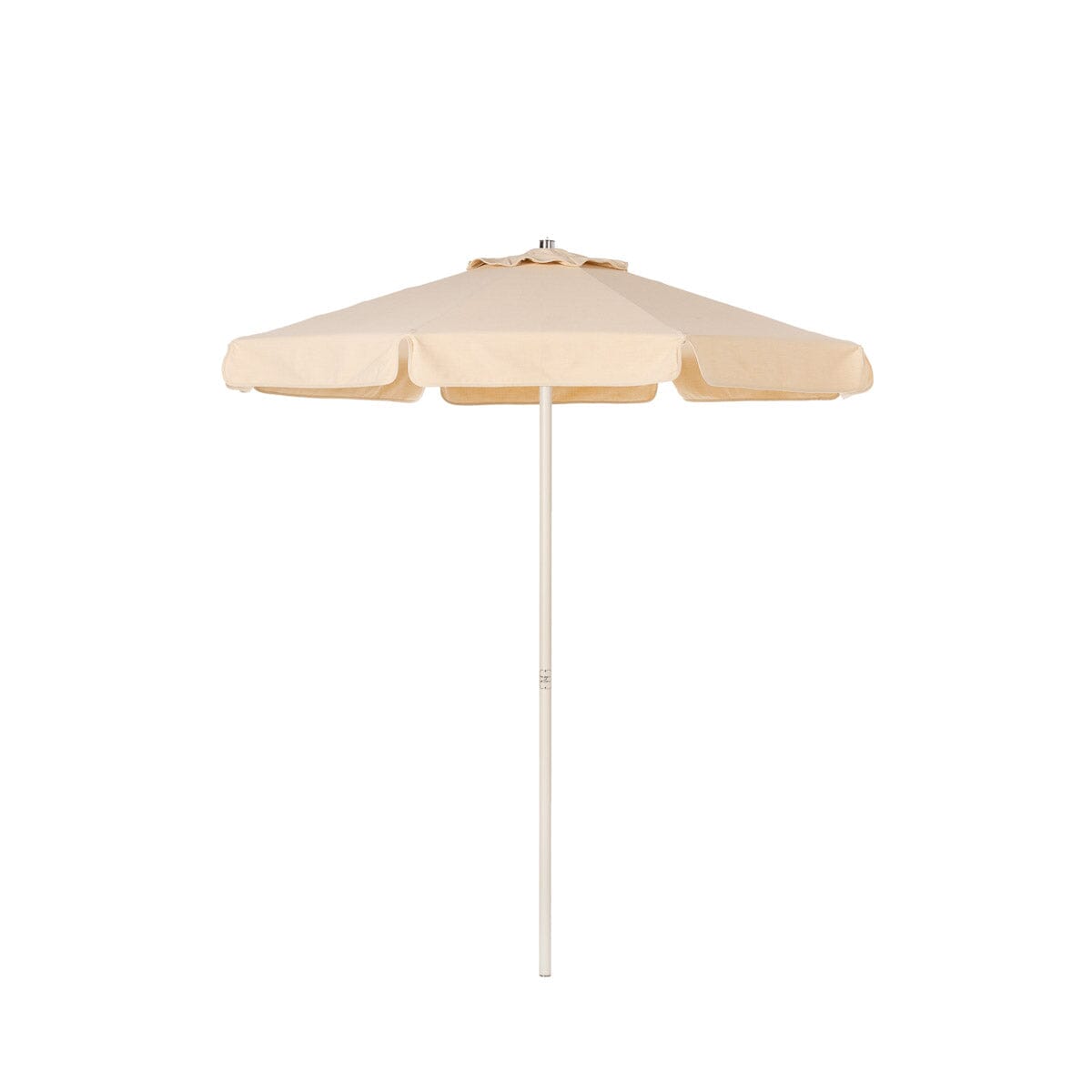 Terrace Umbrella in Tiki Natural | Antique White Frame Terrace Umbrella Kit Business & Pleasure Co Aus 