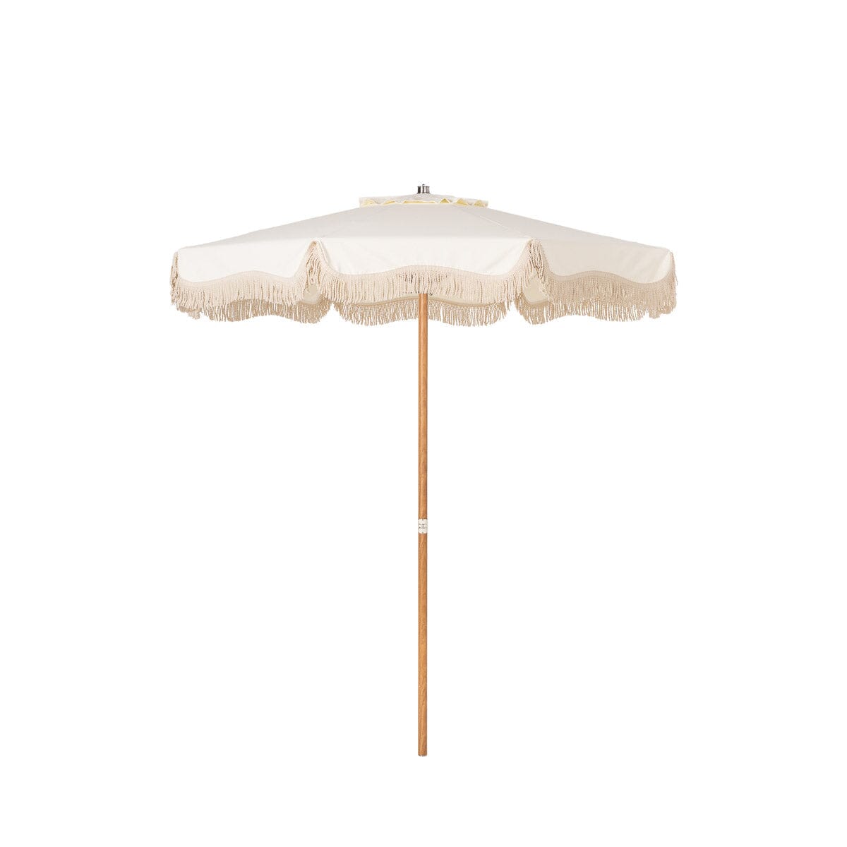 Product image of Terrace Umbrella in Antique White | Transfer Teak Frame Terrace Umbrella Kit Business & Pleasure Co Aus 2.1 m 