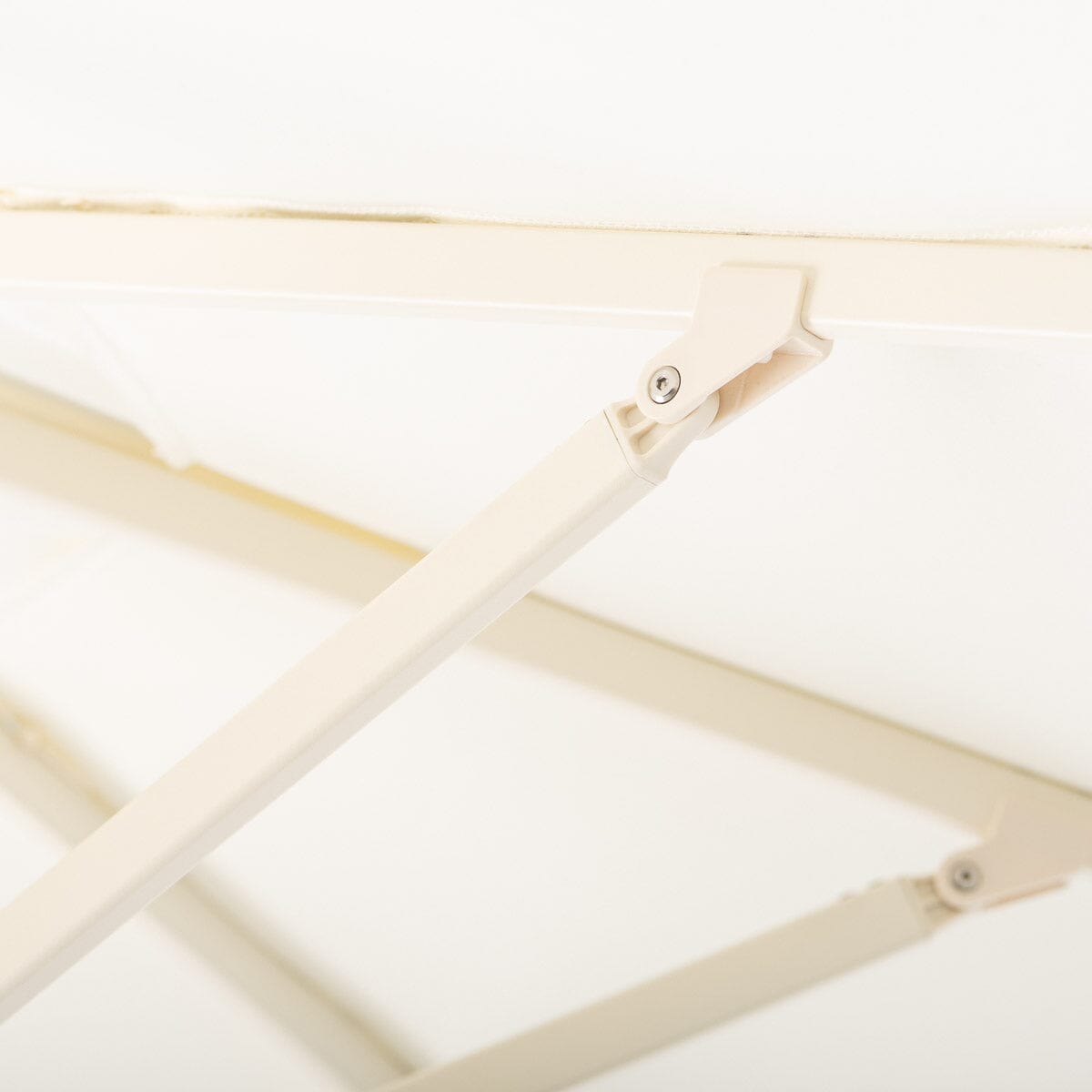 Terrace Umbrella in Straight White | Antique White Frame Terrace Umbrella Kit Business & Pleasure Co Aus 