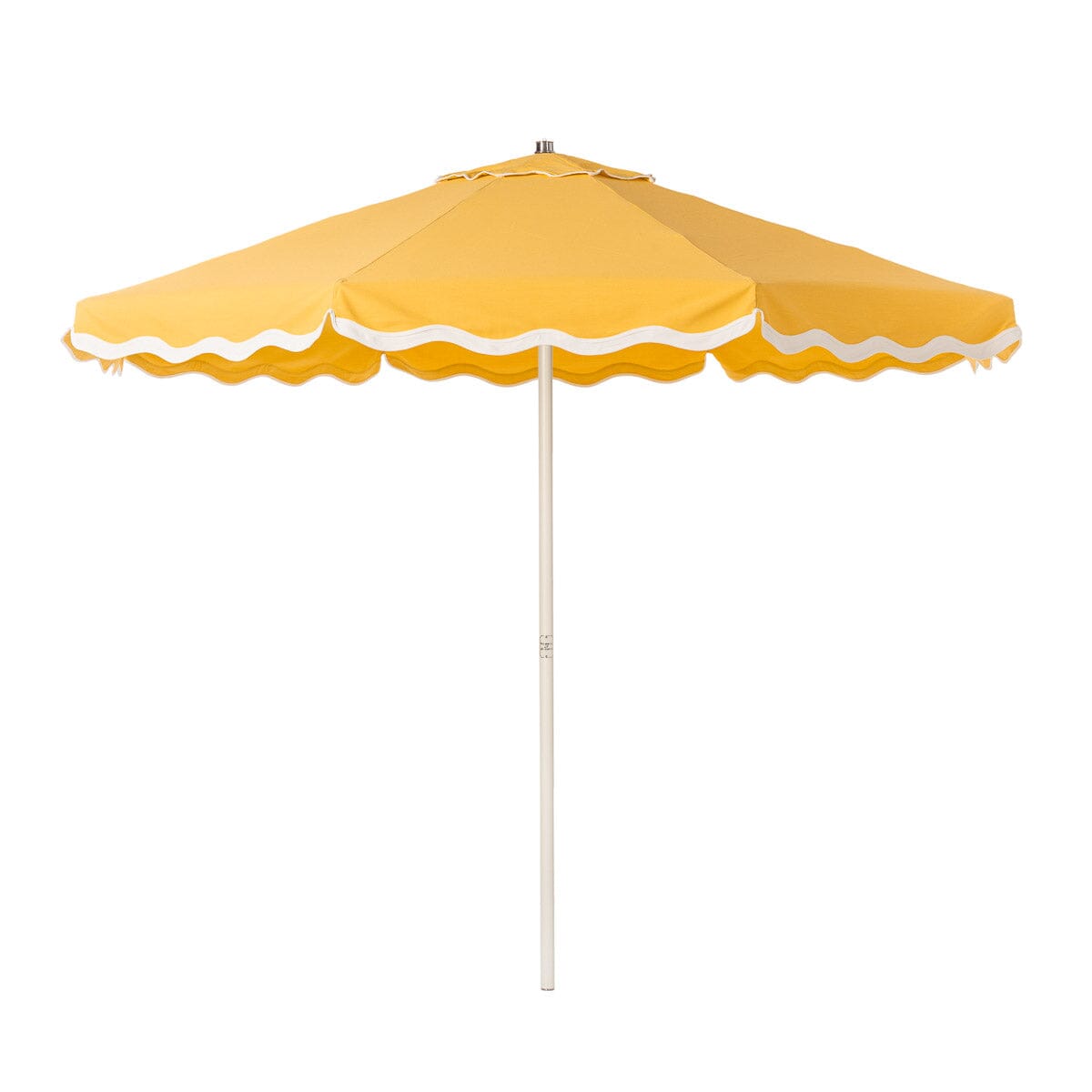 Product image of Terrace Umbrella in Rivie Mimosa | Antique White Frame Terrace Umbrella Kit Business & Pleasure Co Aus 