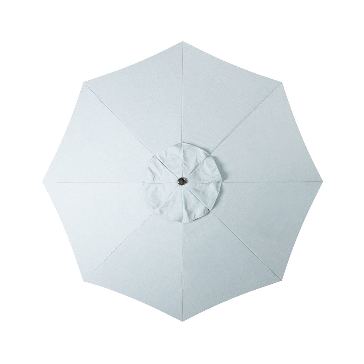 Terrace Umbrella in Hanalei Bay Blue Jacquard | Antique White Frame Terrace Umbrella Kit Business & Pleasure Co Aus 
