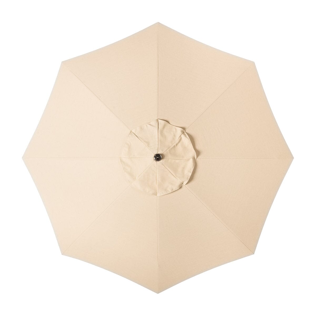 Terrace Umbrella in Hanalei Bay Natural Jacquard | Transfer Teak Frame Terrace Umbrella Kit Business & Pleasure Co Aus 