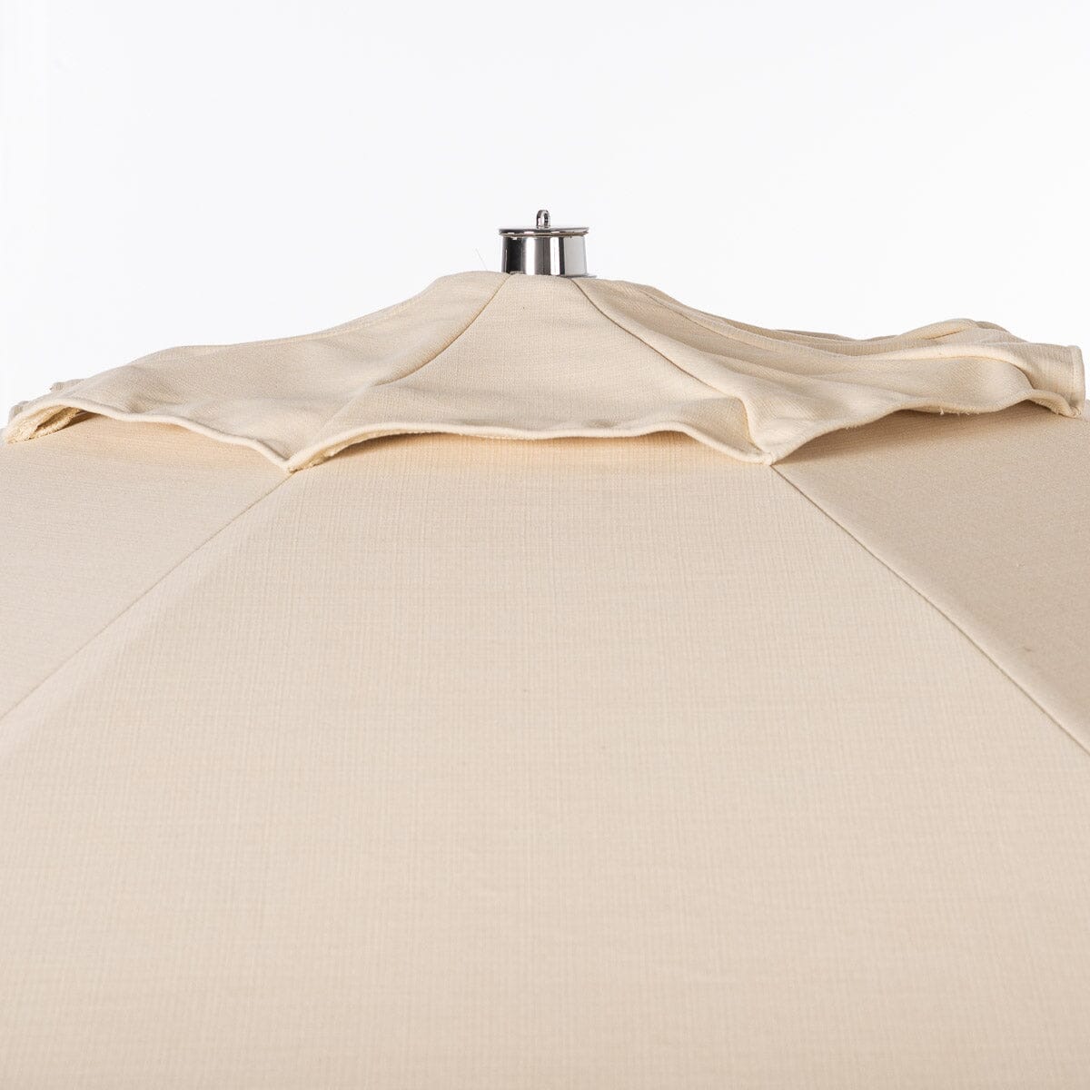 Terrace Umbrella in Hanalei Bay Natural Jacquard | Transfer Teak Frame Terrace Umbrella Kit Business & Pleasure Co Aus 